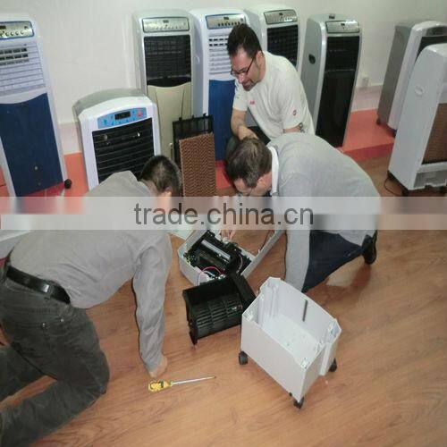 Jinchen CE / CB / SAA Small Room Evaporative Air Cooler With Four Wheels