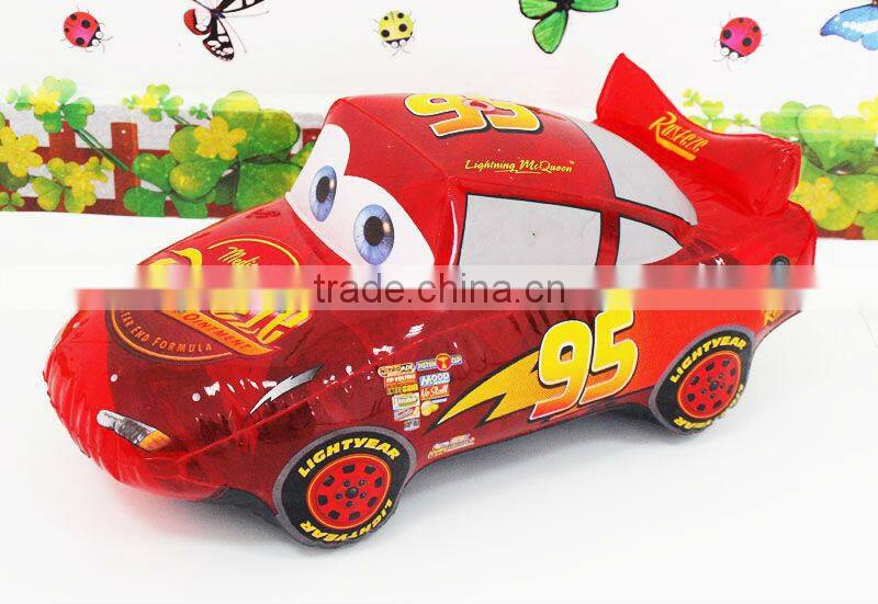 Inflatable Red Car Toy