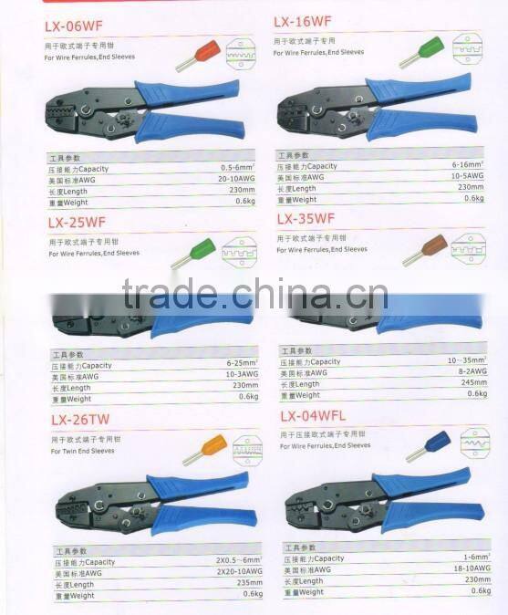 LXC8 16-4 terminal crimping pliers