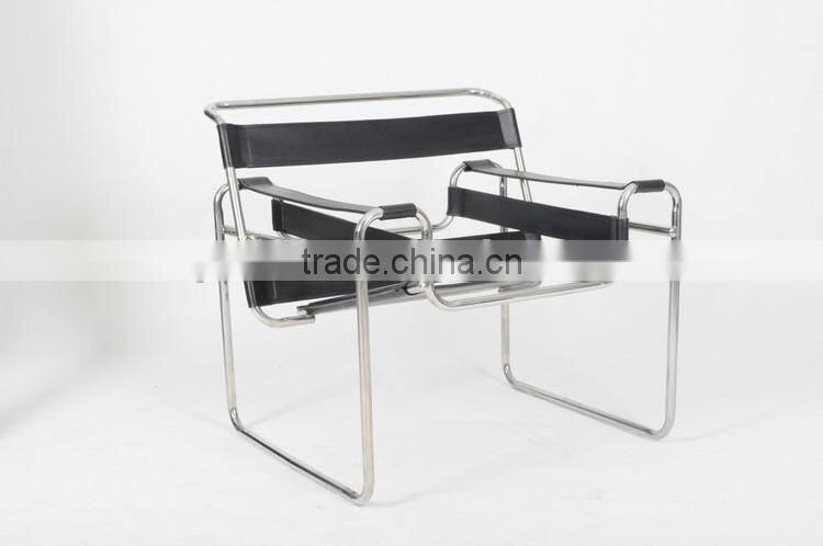 Germany designer Marcel Breuer wassily chair stainless steel tube wholesale