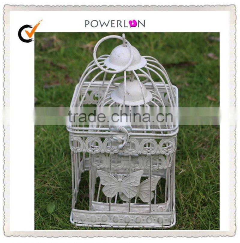 Handmade Elegant Round Wire Mesh Bird Cage