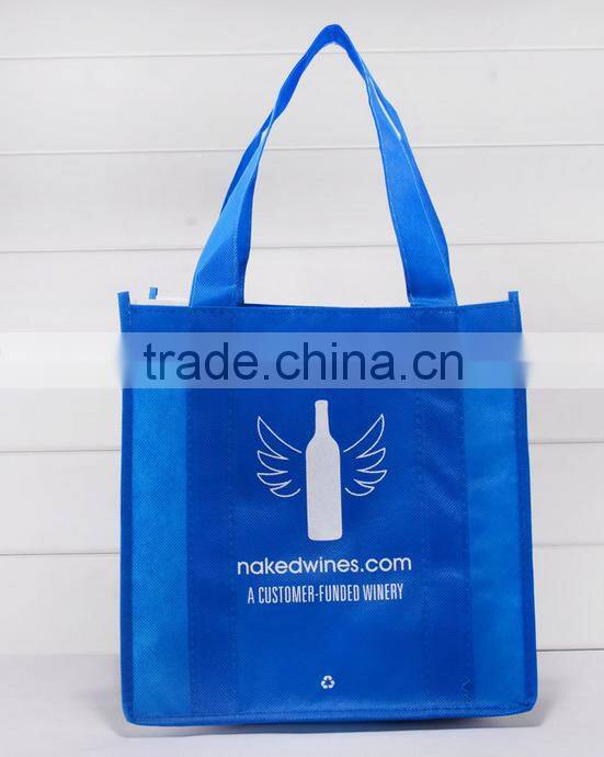 Reusable 1 Bottle / 2 Bottle / 4 Bottle / 6 Bottle Non Woven promotional wine bag