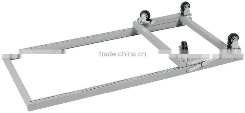 Low Price Powder Coating Finish Moving Foladable Metal Supermarket Rack