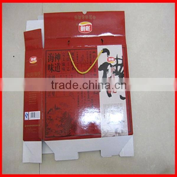 Fashion Classic Red Special Corrugated Paper Speciality Gift packaging storage Box