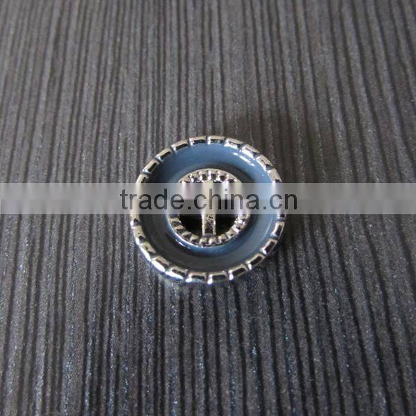 Painted Flatback Metal Button Shirt Button