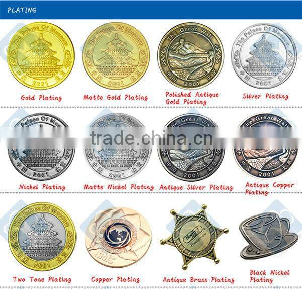 custom made tie clip with design/size/colour/shape