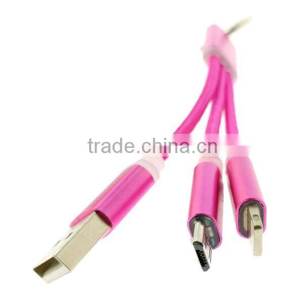 High quality usb shielded high speed cable 2.0 sync and charge cable