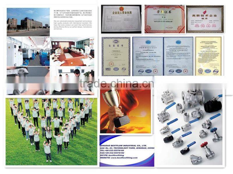 1pc ball valve reduce port