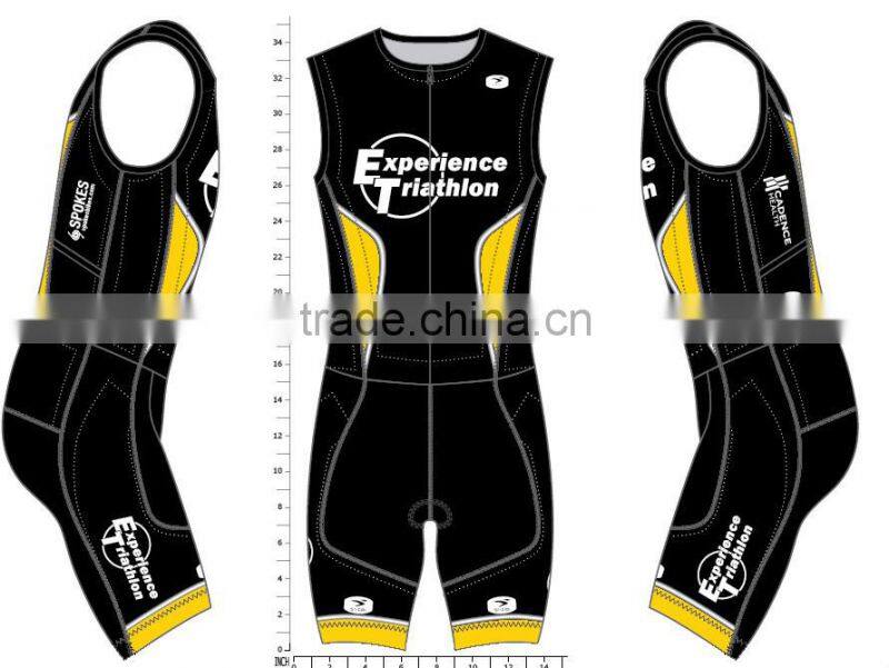 Stan Caleb 2016best quality cheap Sublimation Tri Suit/Triathlon Clothing