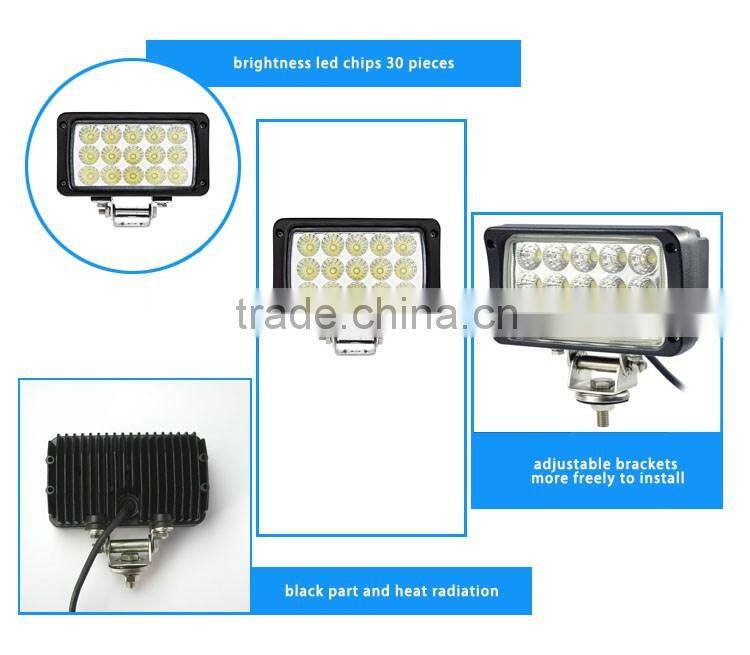 good quality pc lens waterproof IP67 45w led work light for car