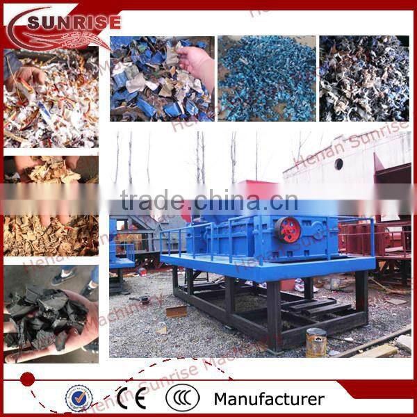 Twin shaft waste tire shredder machine 008613849044466