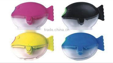 Eco-friendly material two hole pencil sharpener for kids