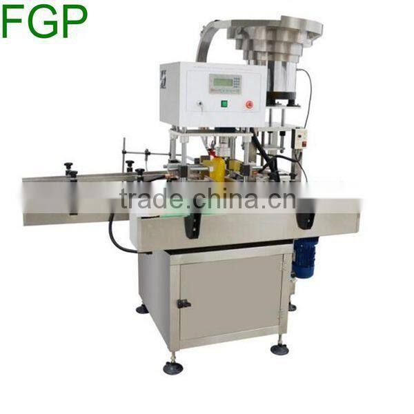 Automatic bottle/jar twist off cap/lid capping machine jar capper machine glass bottle sealing machine