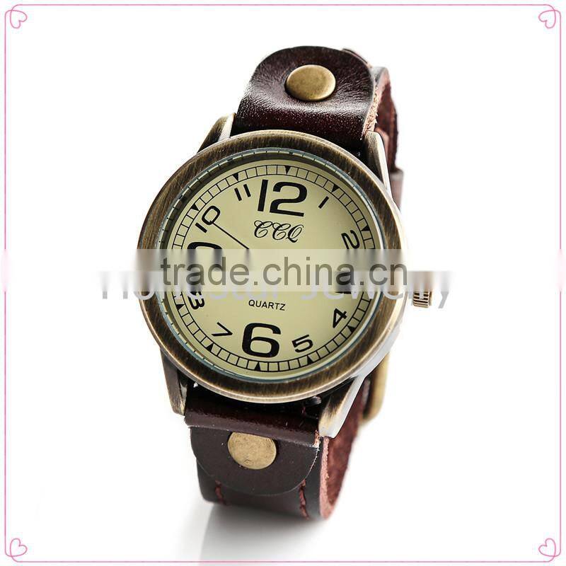 wholesale china leather watch women quartz watch