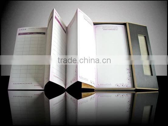 Elegant printing spot Varnish Book