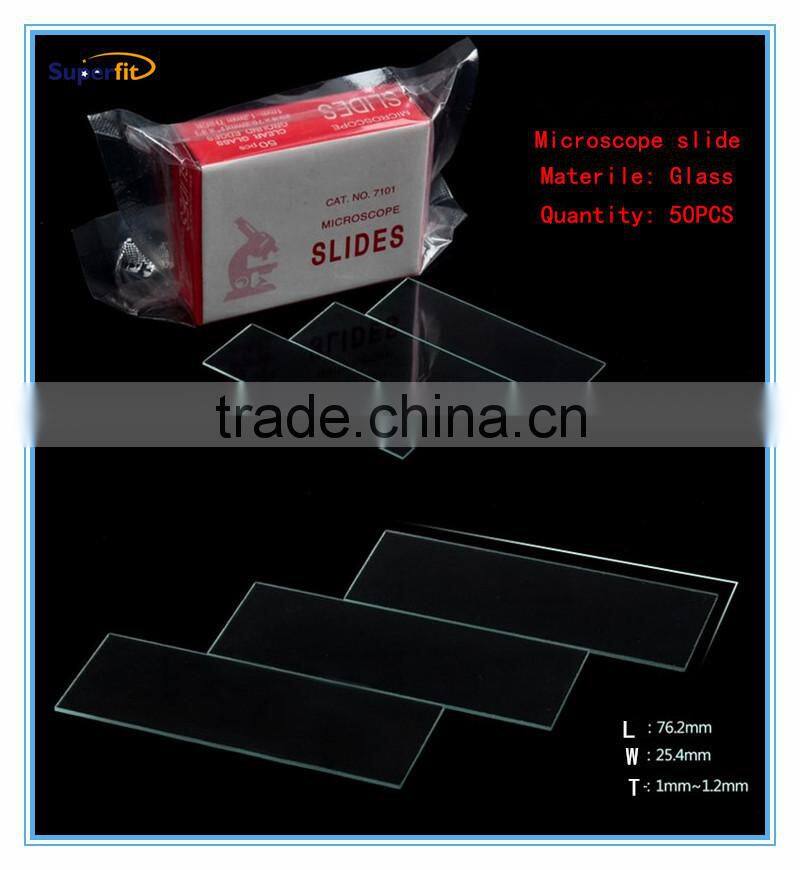 Microscope slides and cover for Lab