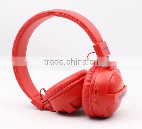 2015 NEW Bluetooth wireless headphone with Volume and track control
