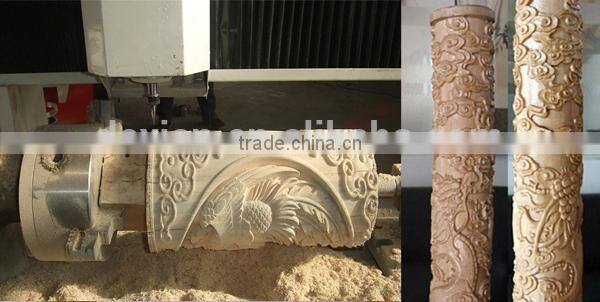 rotary milling 4 axis cnc router cnc router wood machine parts, cnc router machine 1325