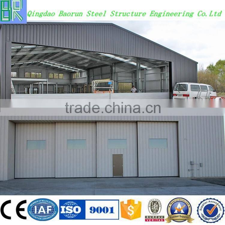 Cheap Prefabricated metal airplane hangar