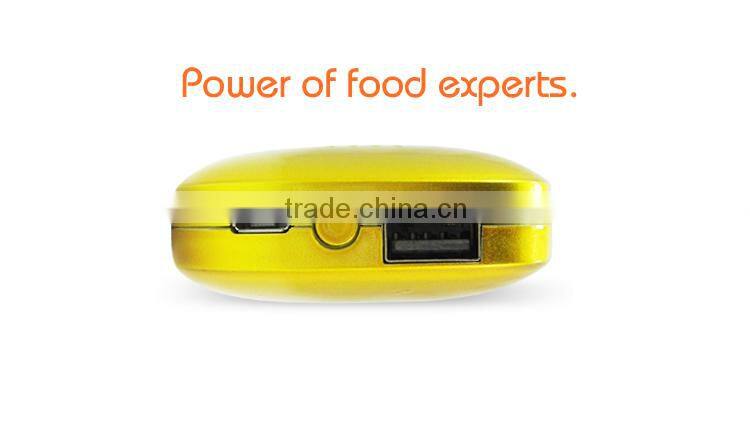 2016 High Quality Portable fun cutest Power Bank 2600mah