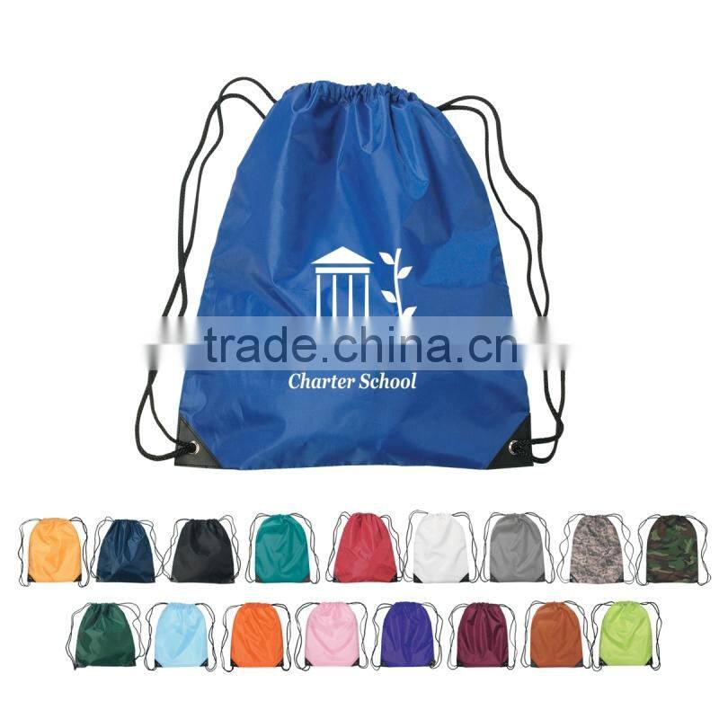 Wholesale customize waterproof polyester drawstring bag