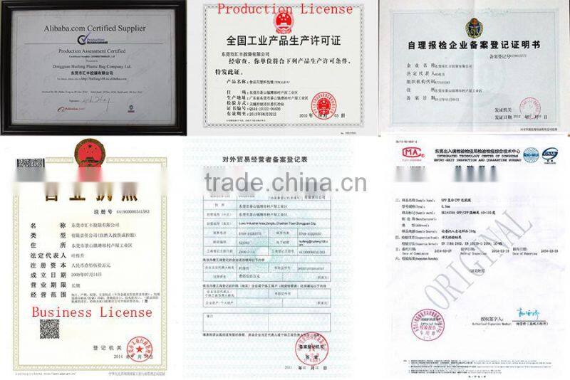 aluminum pouch stand up pouch plastic bag printed bag