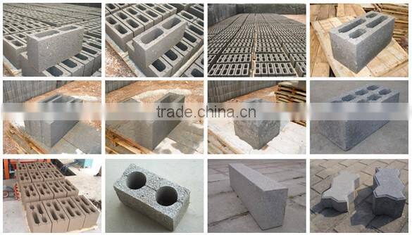 SHENTA QTJ4-25 Burning-free concrete block making machine price in India