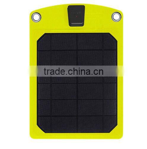 Solar Pack Charger Directly Under the Sunshine