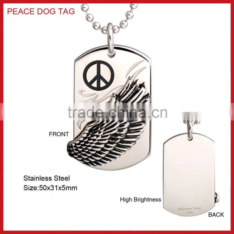 Fashion Stock Stainless Steel Skull Cross Pendant FP50043