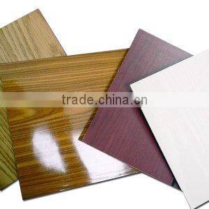 Colorful polyester plywood
