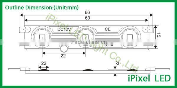 DC 12v IP 65 5050 High Power 5050 Injection Module