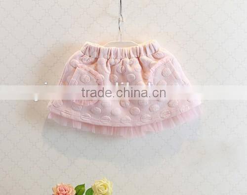 2015 Professional Factory OEM Sale Baby Dress Autumn Hot Sale Top Quality Girls Plain Cotton Dress