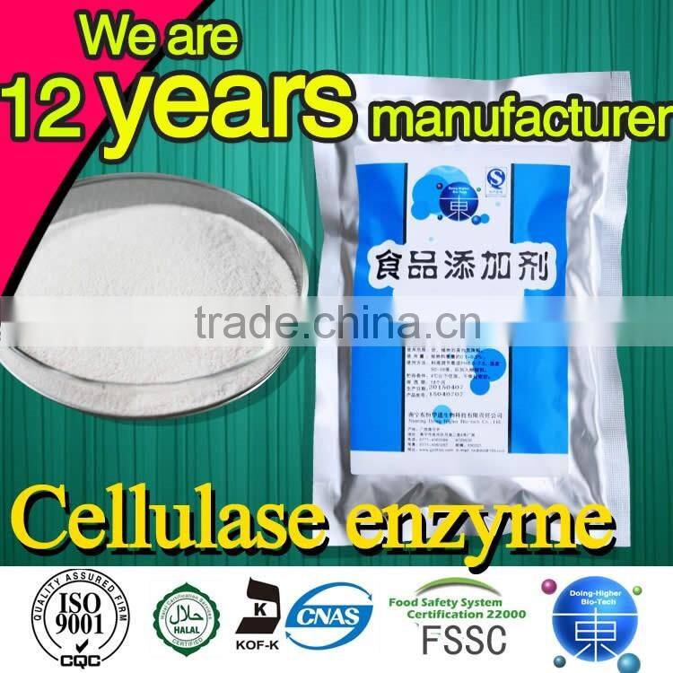 100% natural high quality Chemical Auxiliary Agent industrial liquid cellulase enzyme