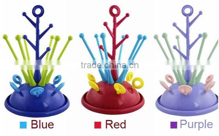 Non-toxic pp bpa free infant bottle pacifier shelf