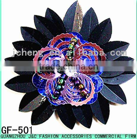 4cm green color flower beads shoes bow for lady shoes