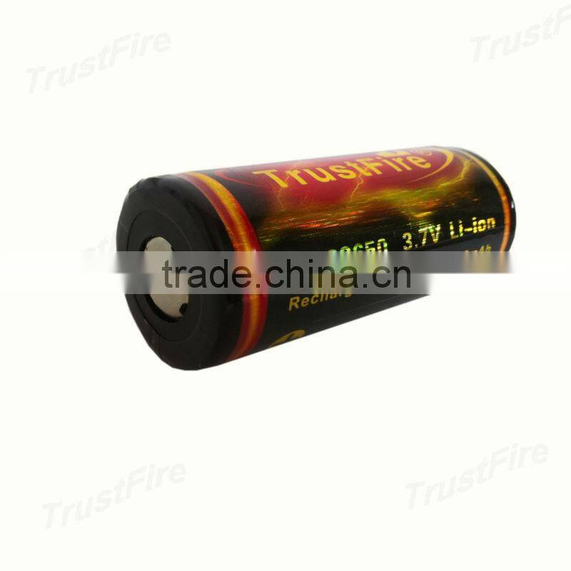 trustfire 32650 battery for led light 6000mah battery supplier with protection board rechargeable battery 3.7v