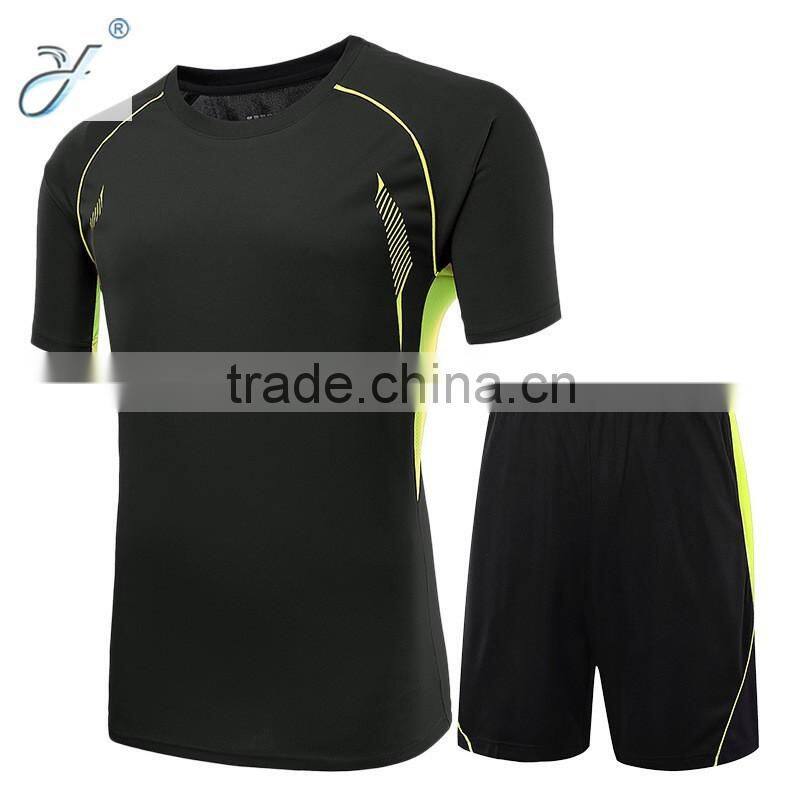 Blank Plain Color Jersey T Shirt Gym Outfit Men's Sport Shirt