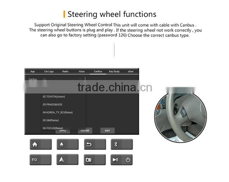 7 Inch 2 din USB flash drive car dvd player with GPS for audi