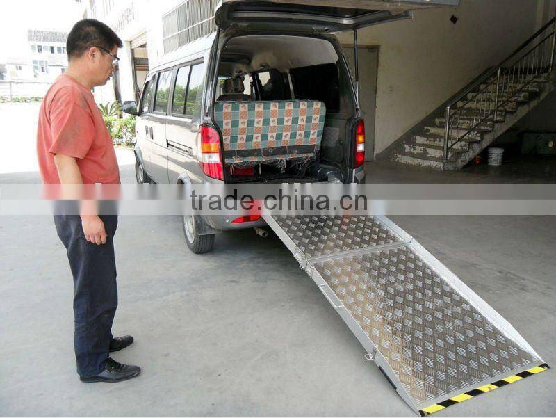 2015 hot sale BMWR electric wheelchair ramp for van