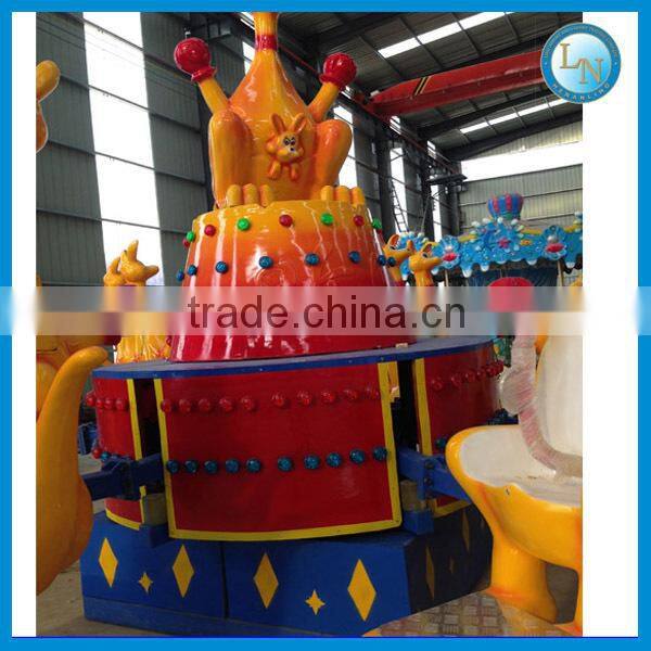 Thrilling luna fun park kiddie rides jumping kangaroo for sale