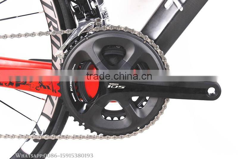 105groupset carbon bike frame bicycle from china factory with plastic beer cups