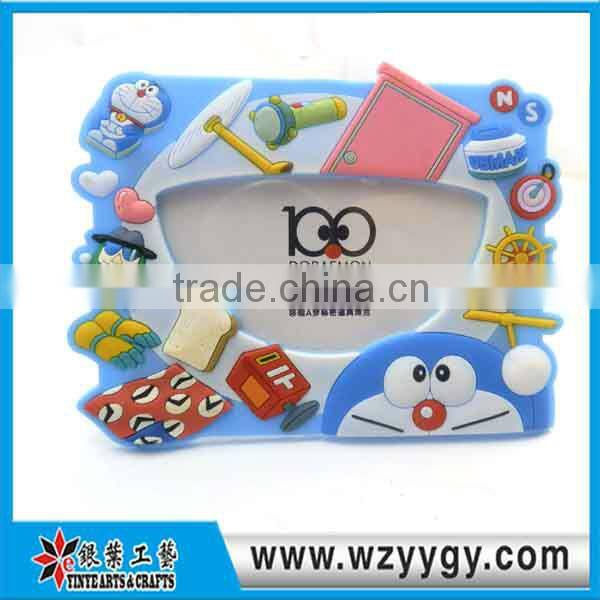 Customized 3D Soft pvc photo frames for picture