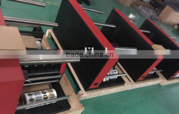 Digital label die cutting machine for any shape labels