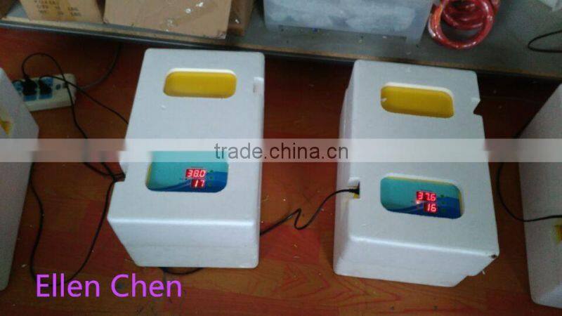 Best Price Fully Automatic CE Marked automatic 15 Eggs Digital Egg Incubator for sale