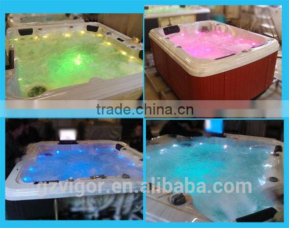 2015 Top selling Chinese manufacturer low price outdoor hot tub SPA