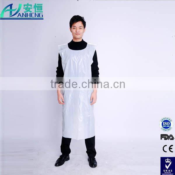 cheap price household use disposable kitchen plastic aprons