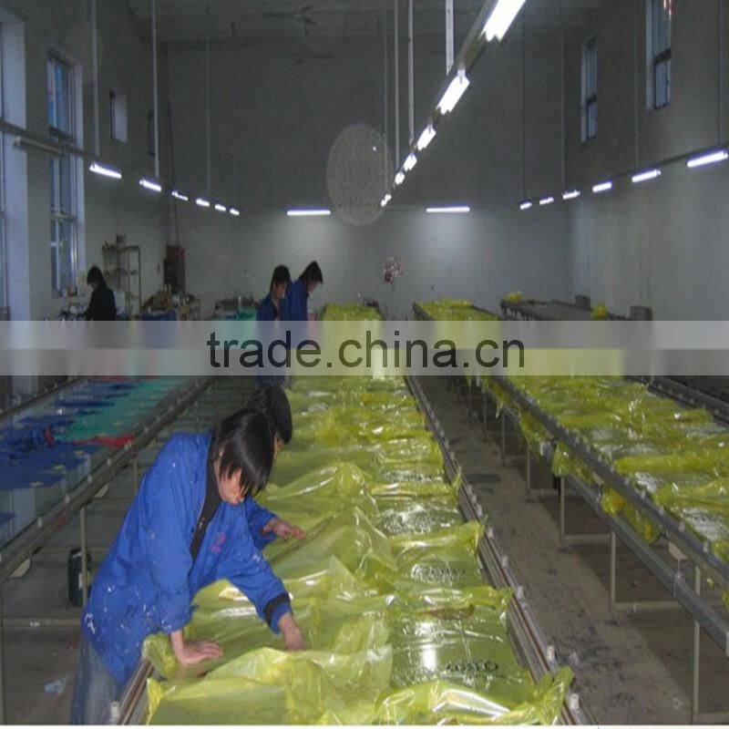 Green Plain Color PE Poncho