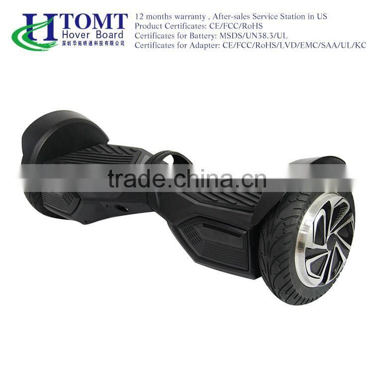 2016 new arrival product 8 10inch matte shells Two Wheels Self Balancing Scooter With Bluetooth Speaker and remote