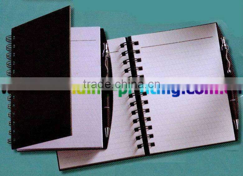Small Four Lined Grid Paper Spiral Notebook Printing