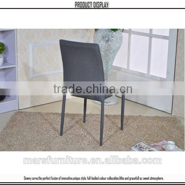 Wholesale Modern Cheap Colorful Stacking Fabric Dining Chair For Dining Room Furniture